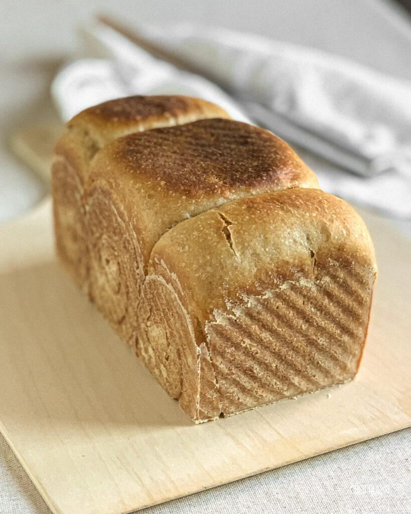 Pancarrè o pane in cassetta con lievito madre